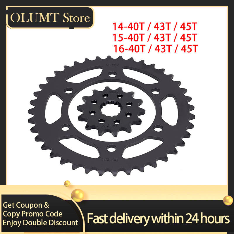 520 Catena 14T 15T 16T 43T 45T - Motorcycle Gear Usa recensione e prezzo