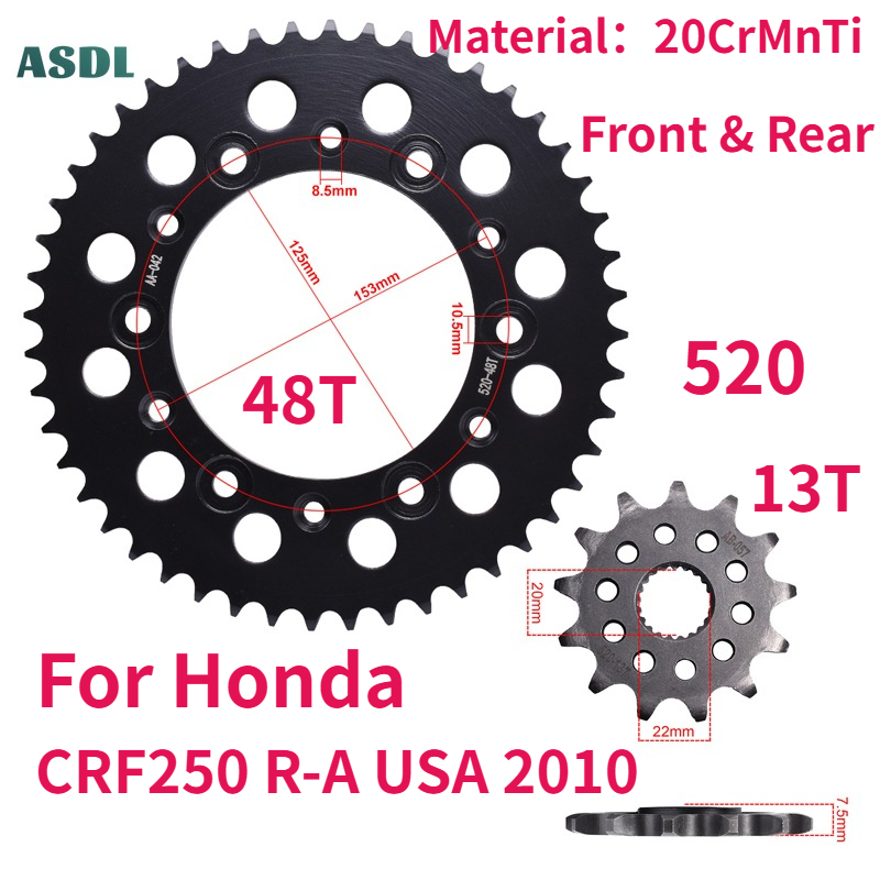 Catena 520 48T 13T, Pignoni An - Motorcycle Gear Usa recensione e prezzo