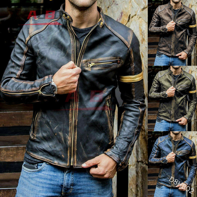 Giacca in Pelle Retrò da Motoc - Gearx Motorcycle Jacket recensione e prezzo