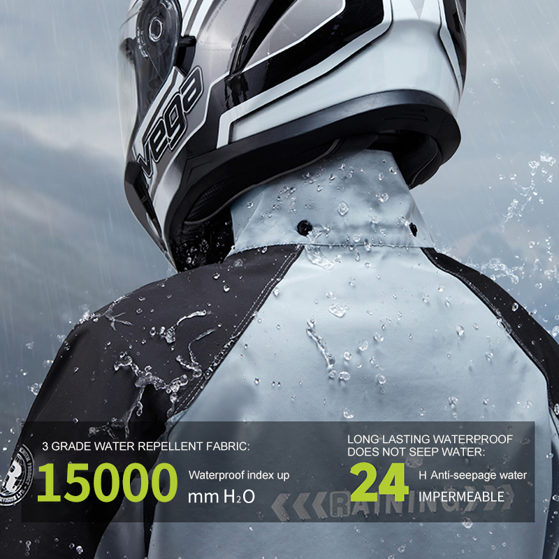 Completo Antipioggia per Uomo  - Gearx Motorcycle Jacket recensione e prezzo